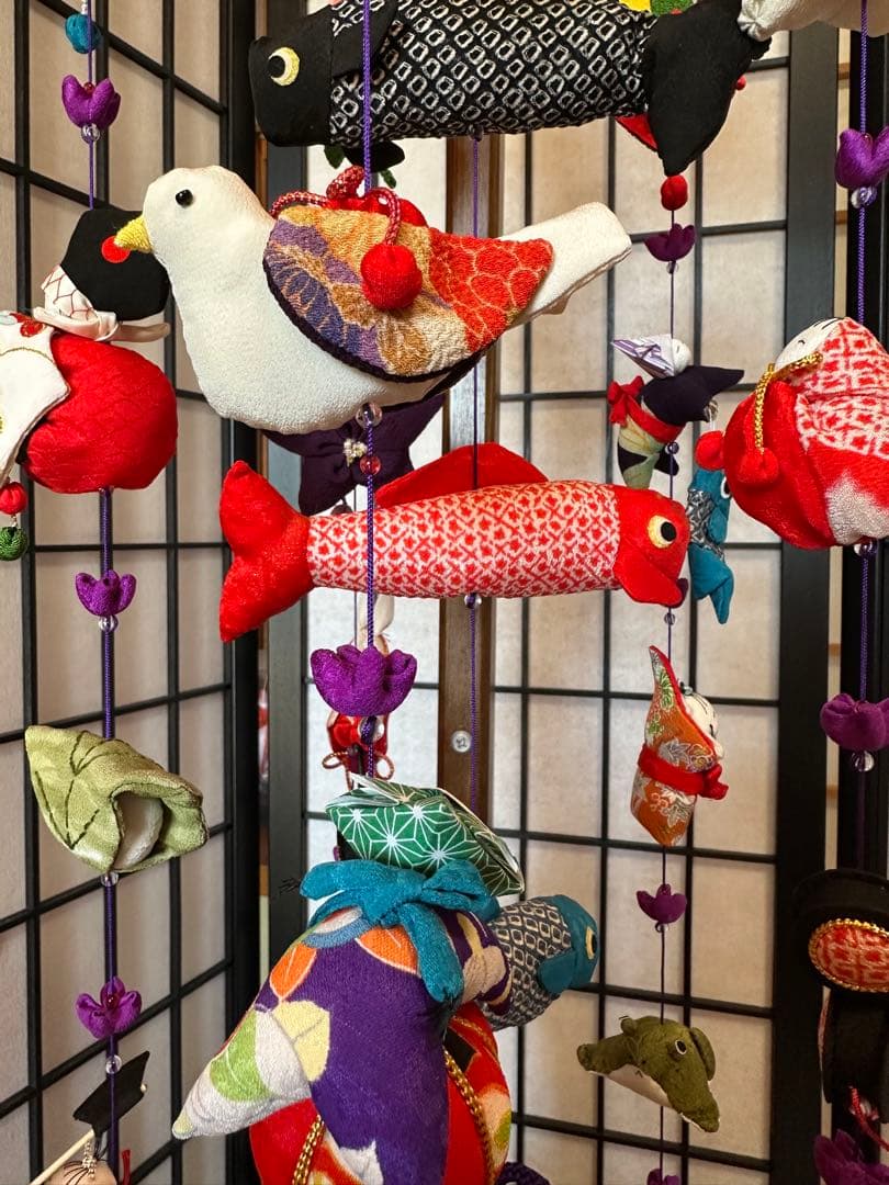 端午の節句　吊るし飾り　鯉のぼり　子供の日