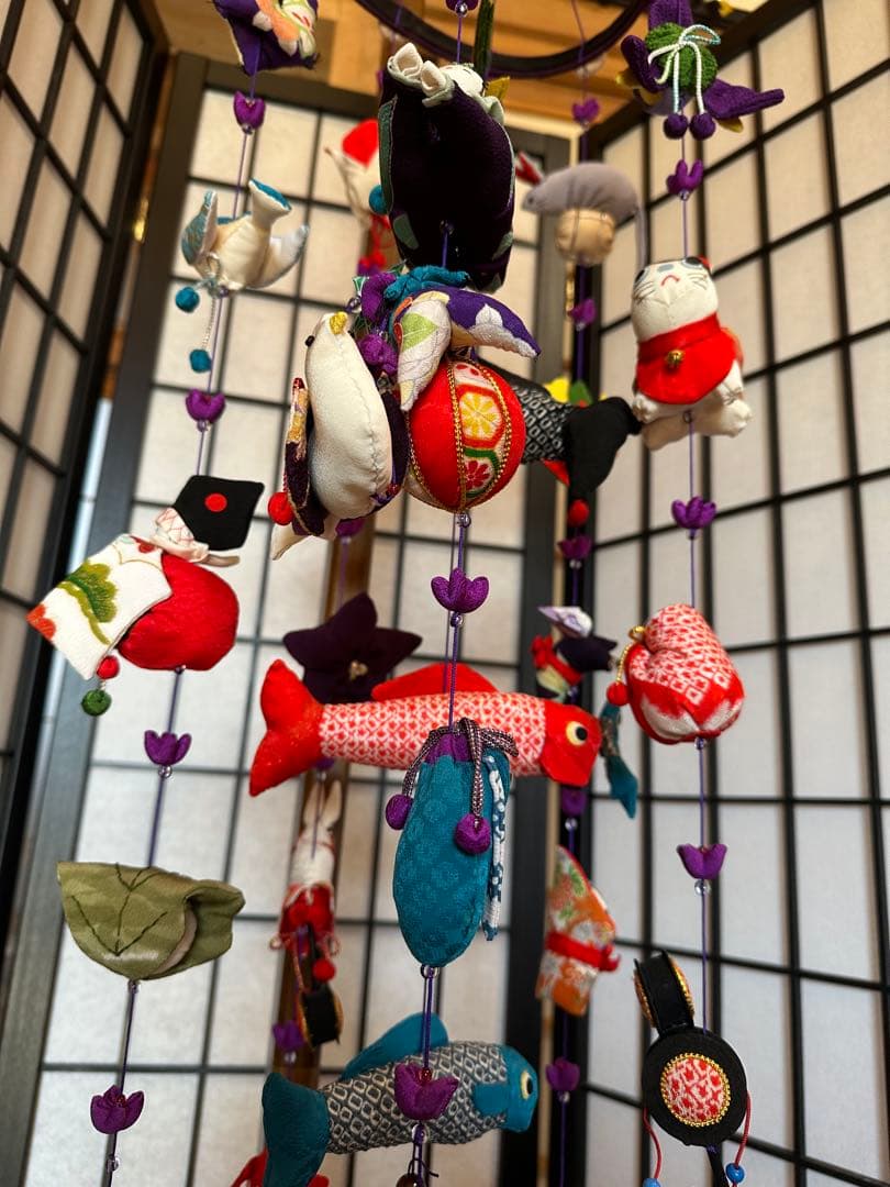 端午の節句　吊るし飾り　鯉のぼり　子供の日