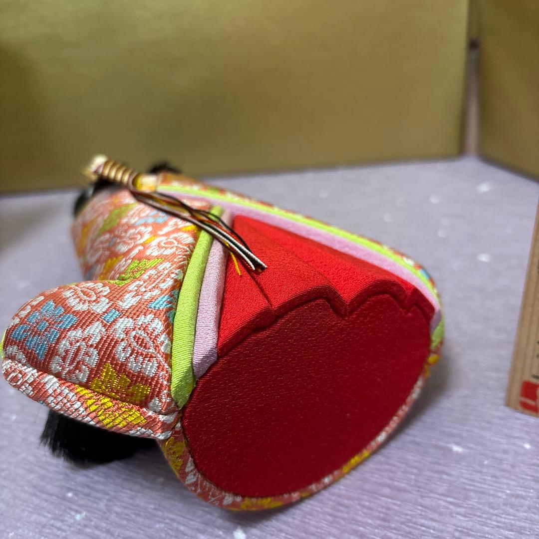 ひな人形　木目込み　立ち雛　鈴木賢一　親王飾り