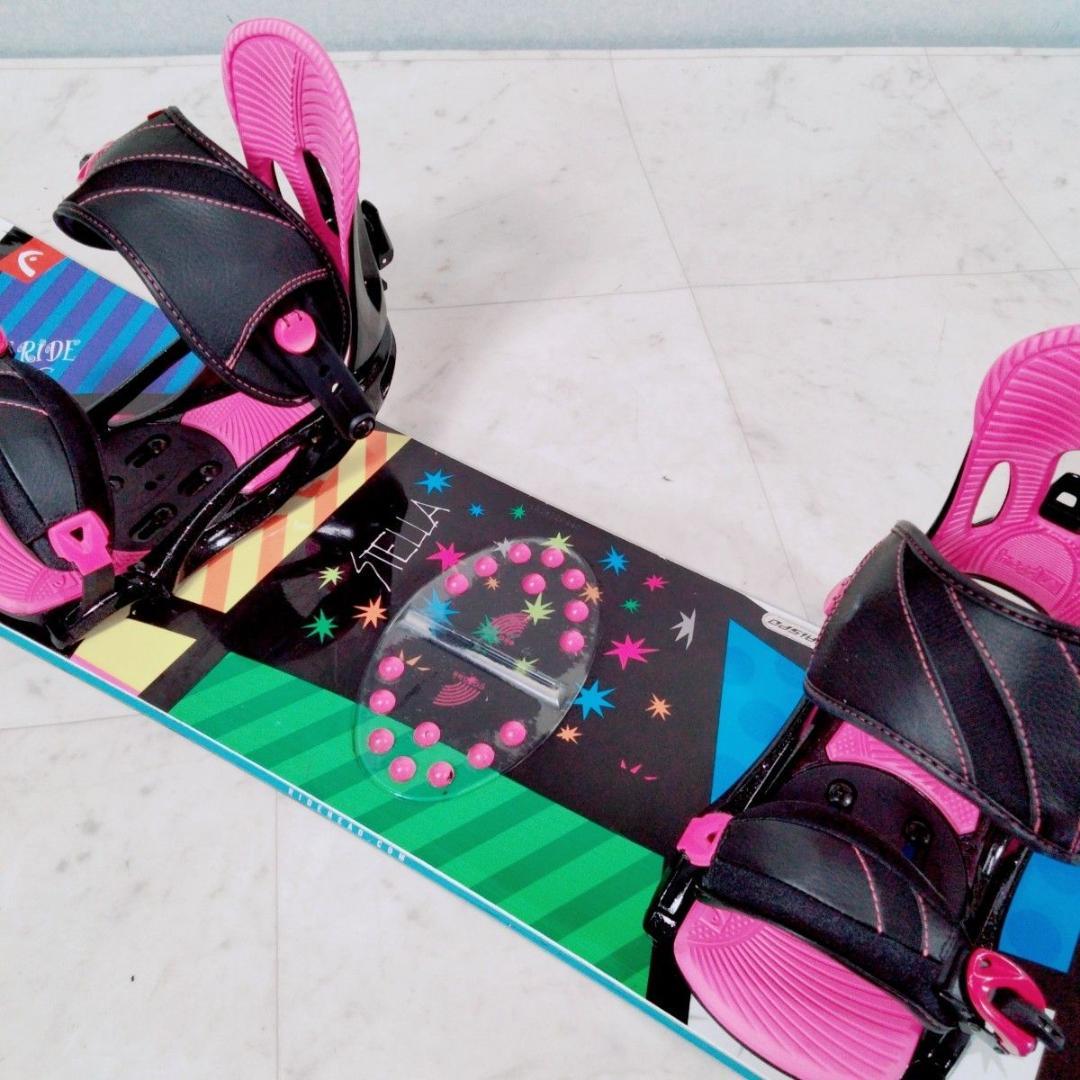 スノーボードセット　 スノボ　ヘッド　ステラ　 板　 レディース　N1659