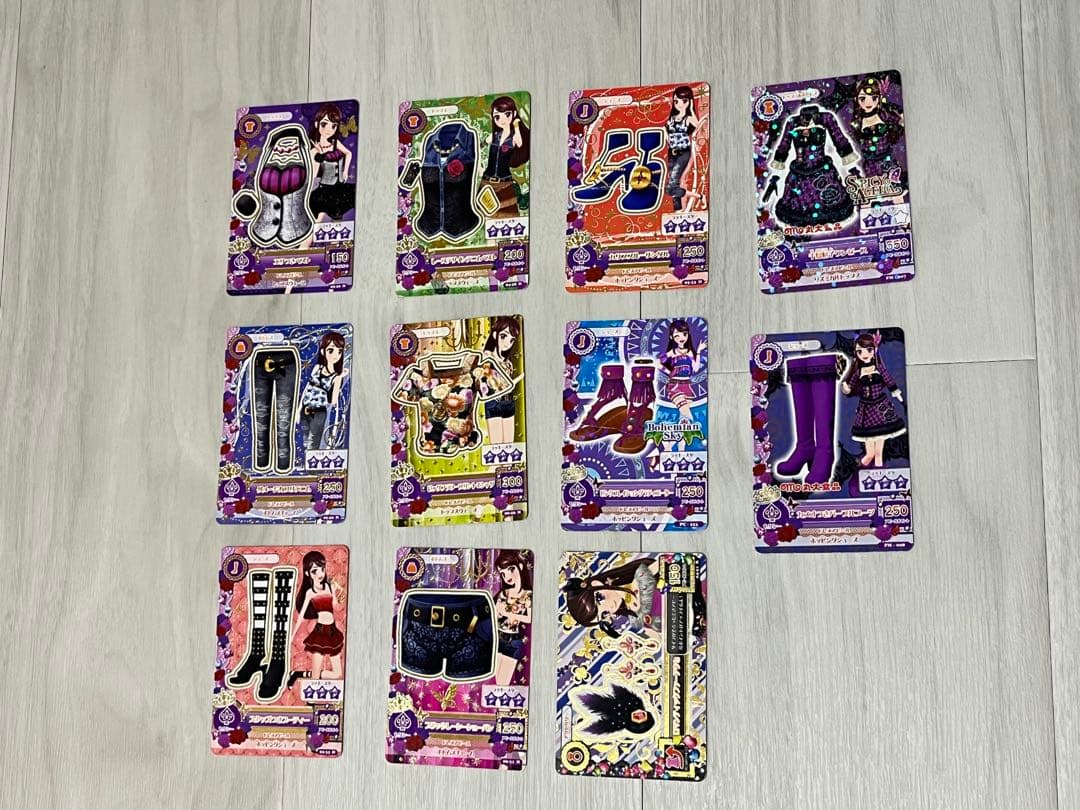 アイカツ　カード　105枚