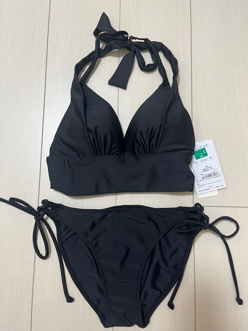 San-ai Resort ブラックビキニ セパレート水着