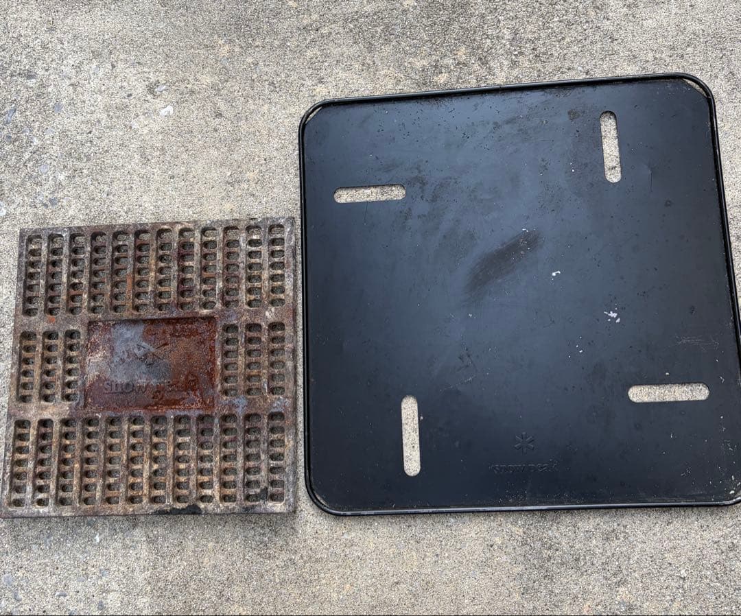 スノーピーク 焚火台Lスターターセット グリルブリッジ 焼き網 peak