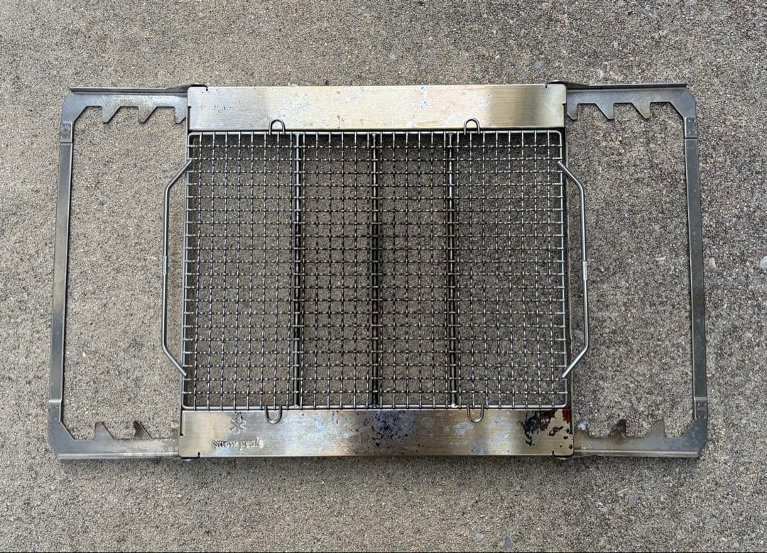 スノーピーク 焚火台Lスターターセット グリルブリッジ 焼き網 peak