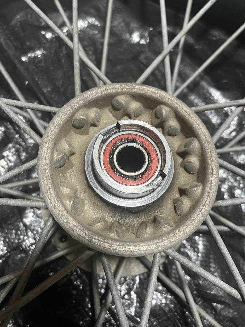 KLX250 ホイール前後セット タイヤ付き！