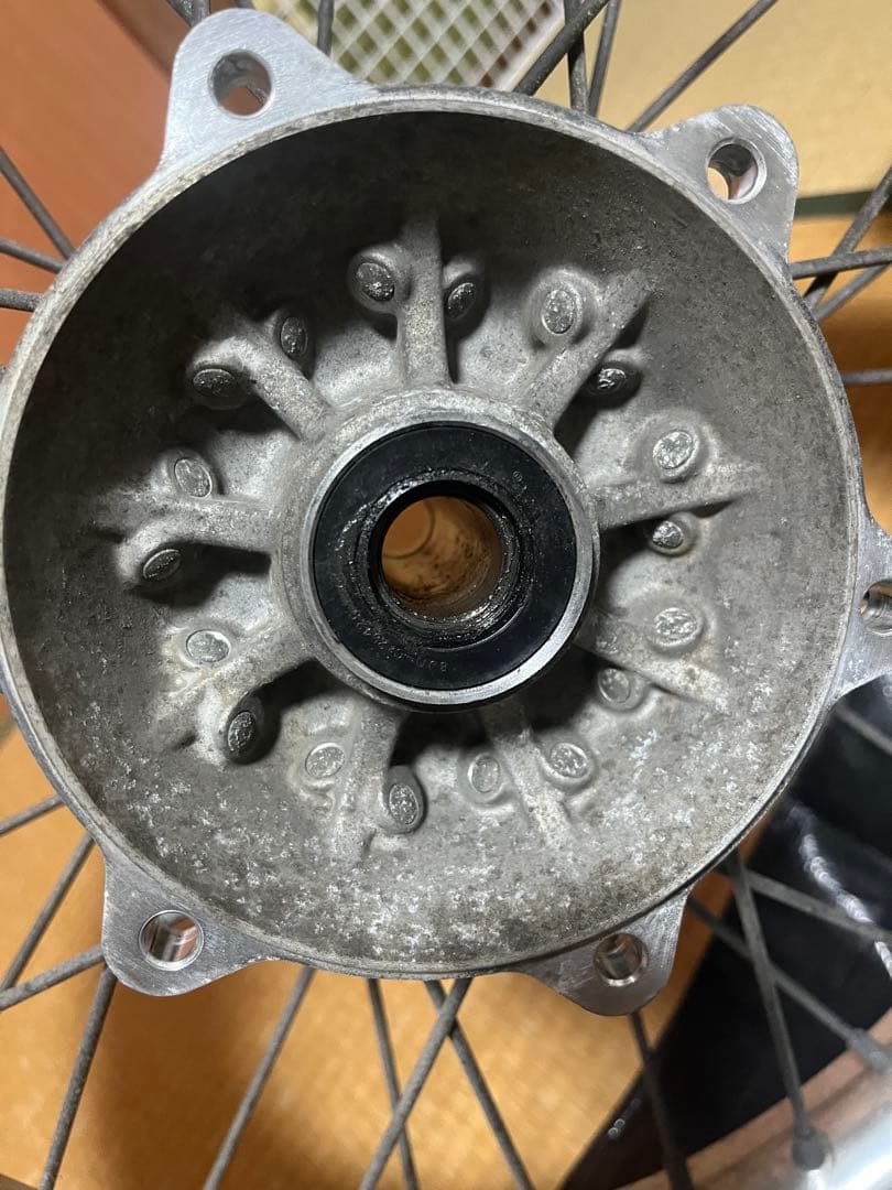 KLX250 ホイール前後セット タイヤ付き！