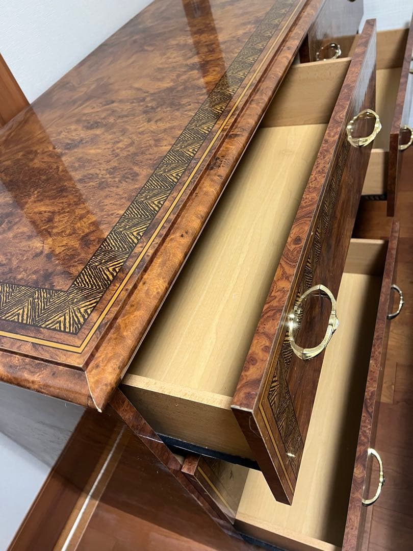 ★引越しセール★　イタリア輸入家具　チェスト　引き出しx6