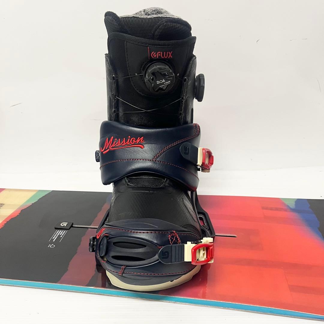 BURTON FLUX スノボセット　バートン　フラックス　スノーボード 美品
