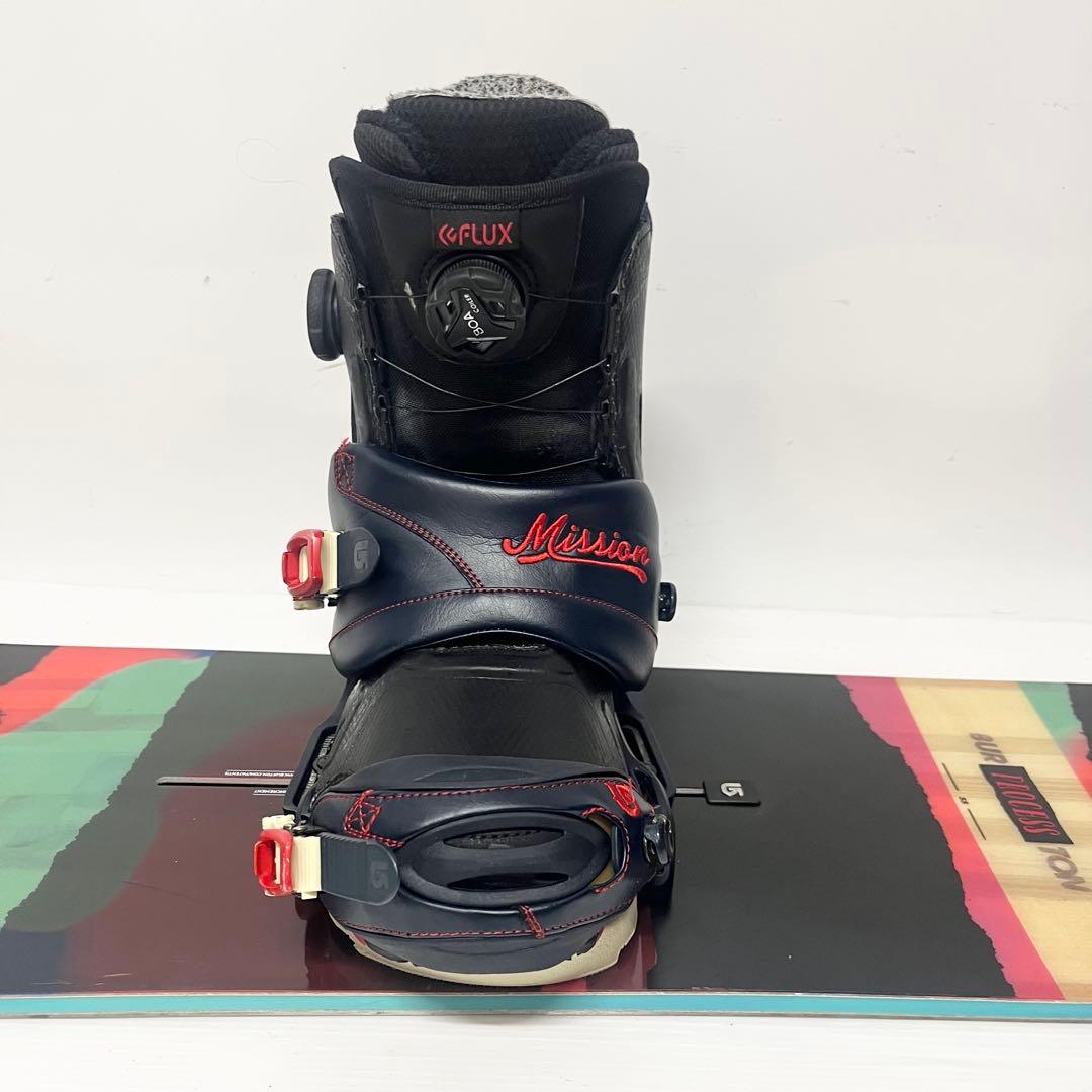 BURTON FLUX スノボセット　バートン　フラックス　スノーボード 美品