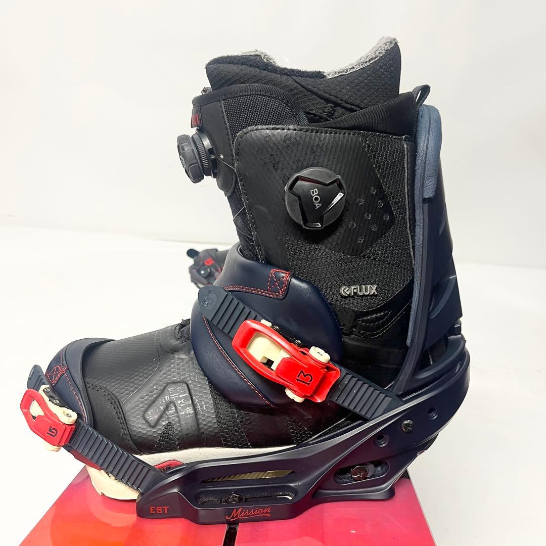 BURTON FLUX スノボセット　バートン　フラックス　スノーボード 美品