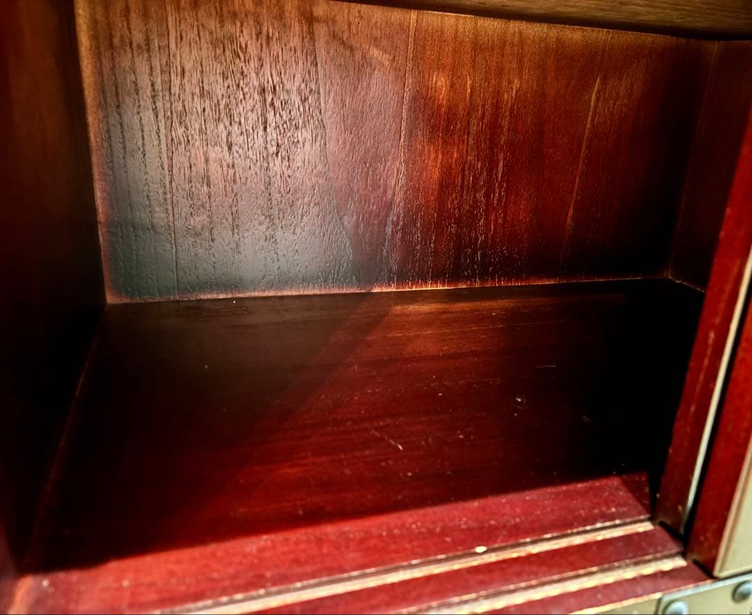 階段箪笥 インテリア 昭和レトロ 和箪笥 民芸調家具 アンティーク　①