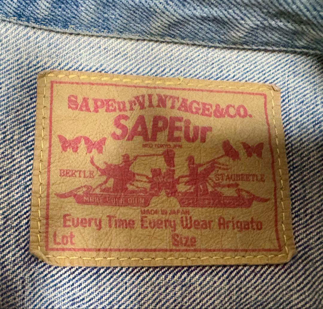 タ*カ様 早い者勝ち‼️SAPEur サプール　デニムジャケット