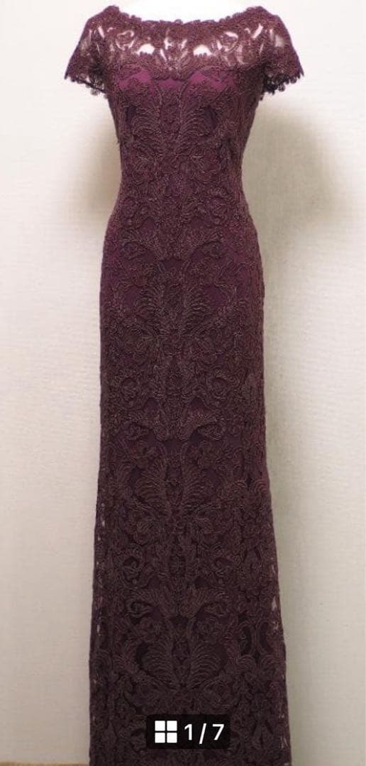 タダシ・ジョージ　ロングドレス　サイズ8