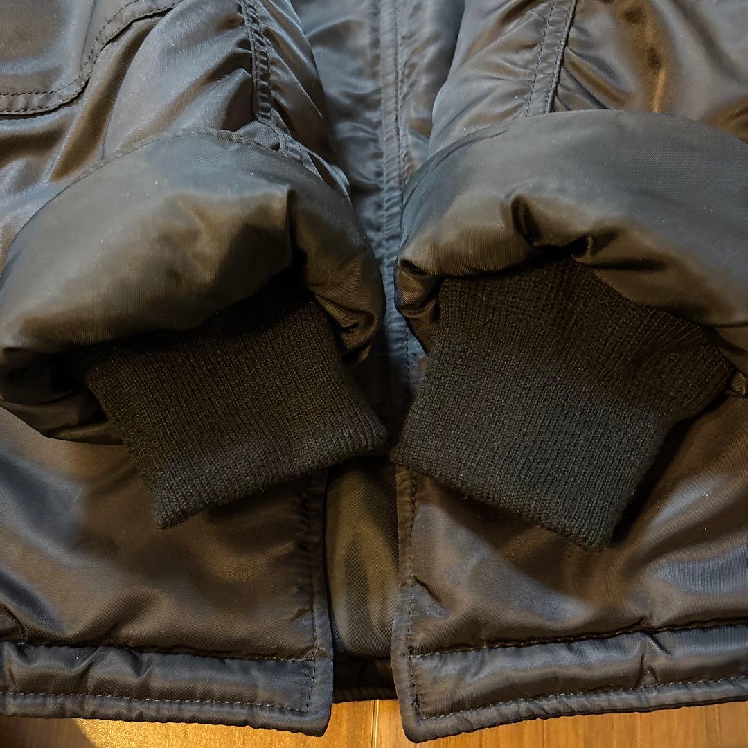 アルファインダストリーズ　N-3B（N）フライトジャケット赤タグリボン付Mサイズ