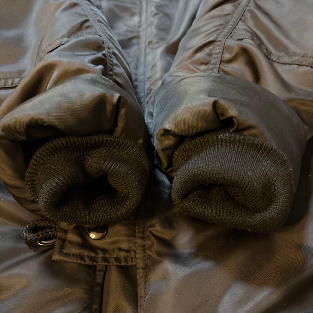 アルファインダストリーズ　N-3B（N）フライトジャケット赤タグリボン付Mサイズ