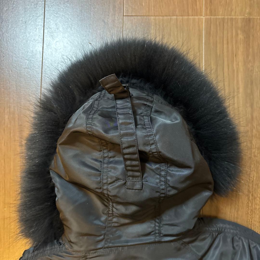 アルファインダストリーズ　N-3B（N）フライトジャケット赤タグリボン付Mサイズ