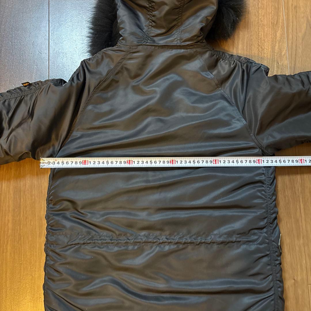 アルファインダストリーズ　N-3B（N）フライトジャケット赤タグリボン付Mサイズ