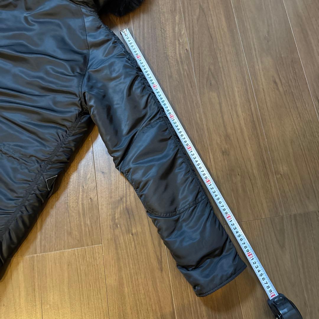 アルファインダストリーズ　N-3B（N）フライトジャケット赤タグリボン付Mサイズ