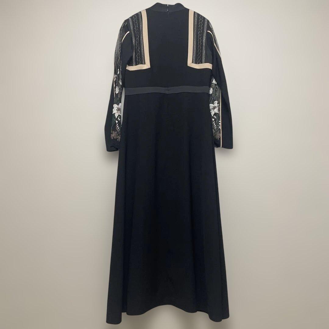 ワンピース MURRAL Framed flower long dress