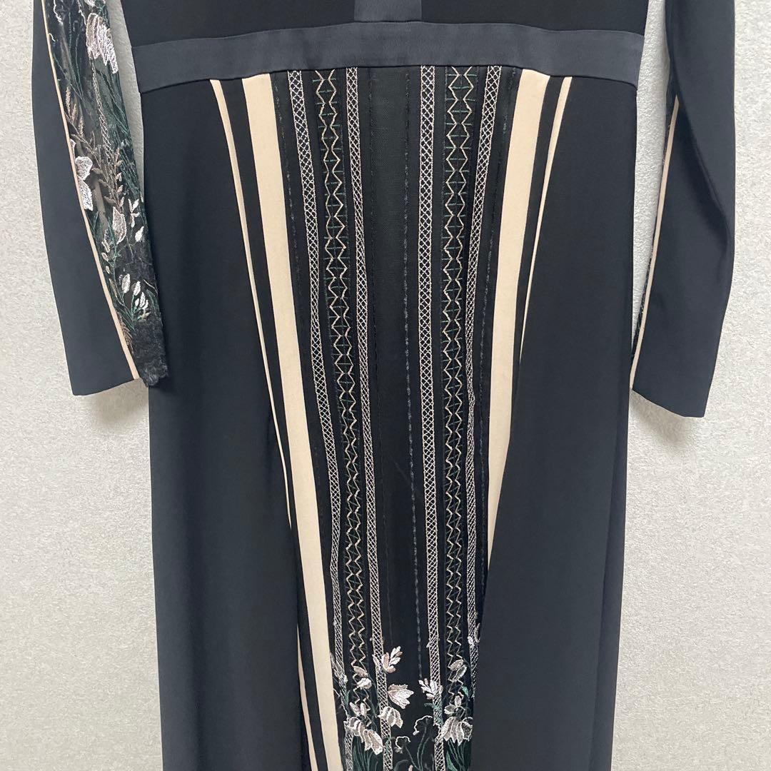 ワンピース MURRAL Framed flower long dress