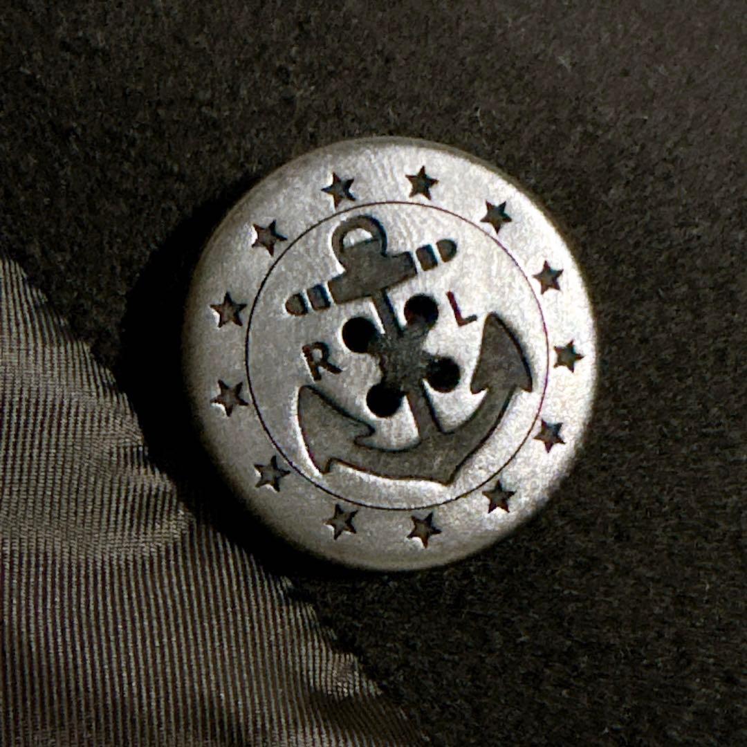 未使用✨　ポロラルフローレン　ピーコート　ウール　ブラック　S