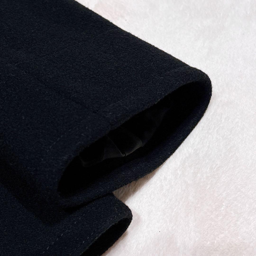 未使用✨　ポロラルフローレン　ピーコート　ウール　ブラック　S