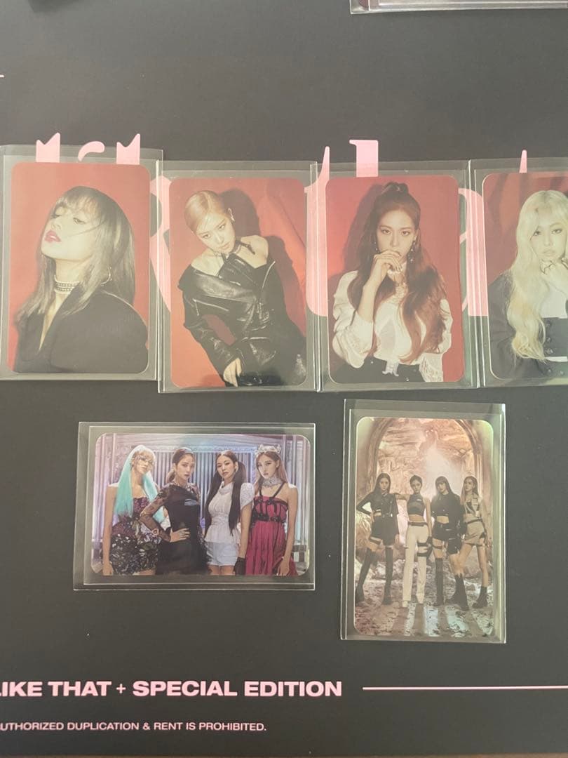 blackpink トレカ　6枚セット