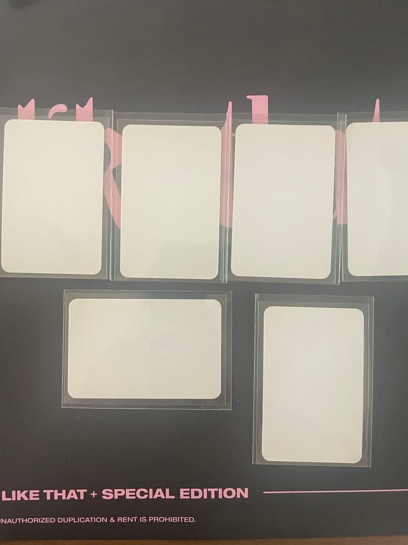 blackpink トレカ　6枚セット