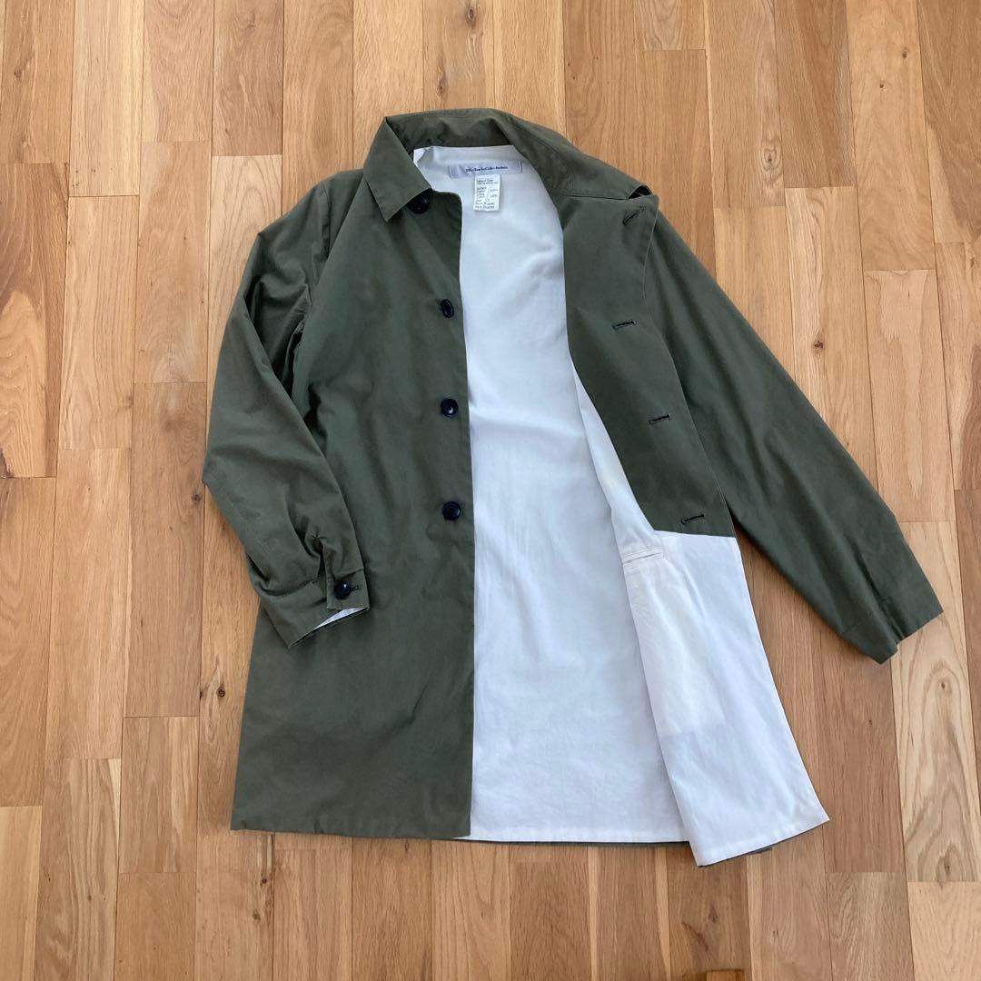 【k01】サクラコート　eel 　オリーブ　S