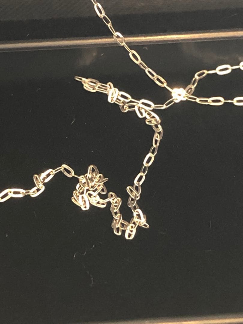 K10 ネックレス　チェーンのみ　ゴールド