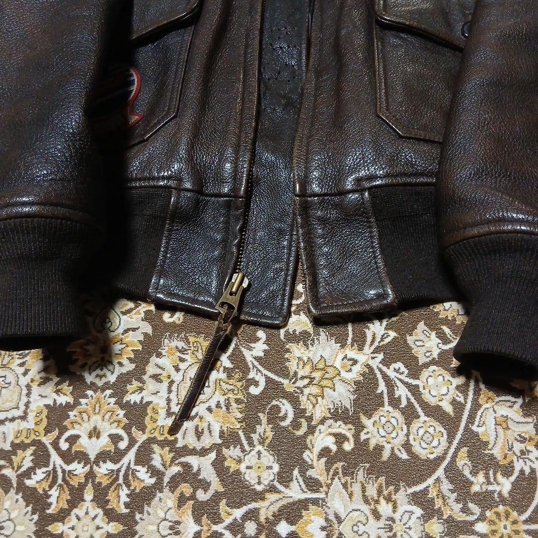 おぶ様 AVIREX トップガンレザージャケット