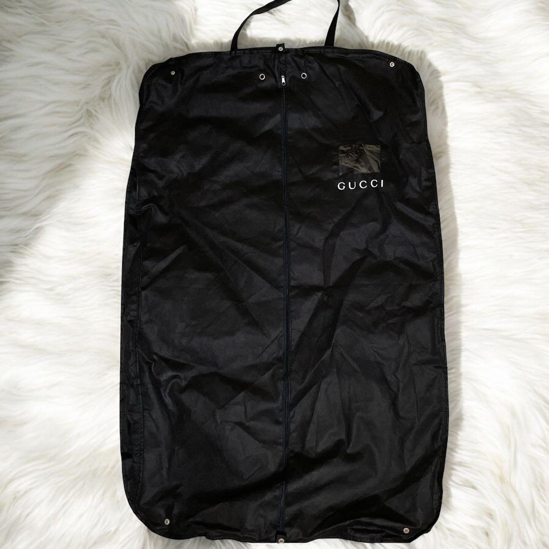 極美品☆GUCCI☆グッチ☆スーツセットアップ☆ストライプ柄☆黒☆48☆L
