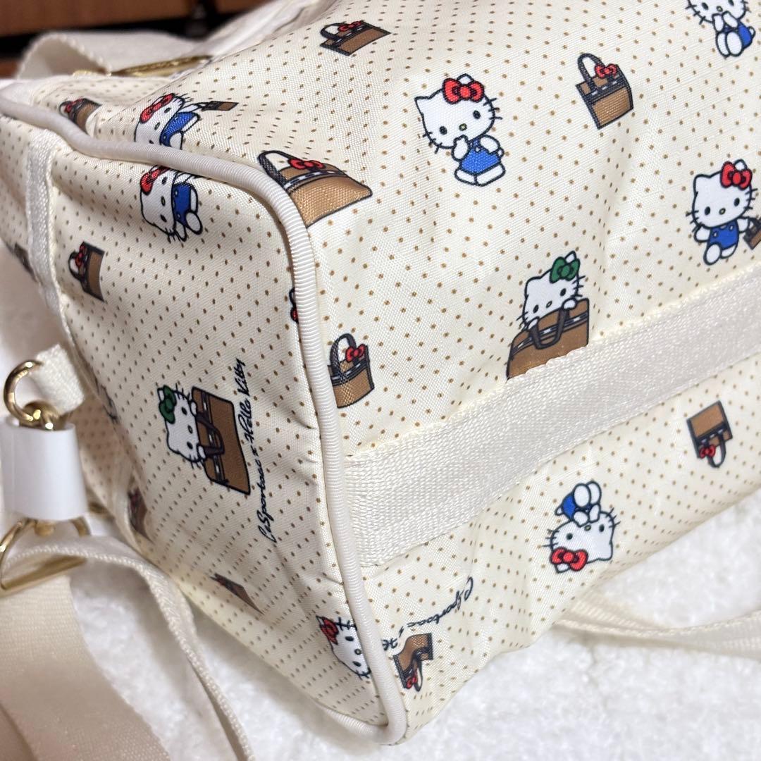 レスポートサック2way ショルダーボストンバッグハローキティ50周年