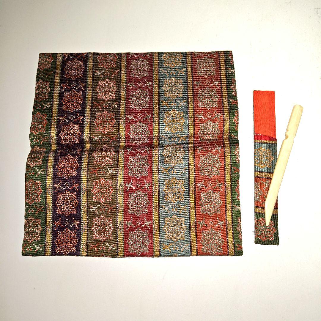 茶道具　きんま彫茶箱