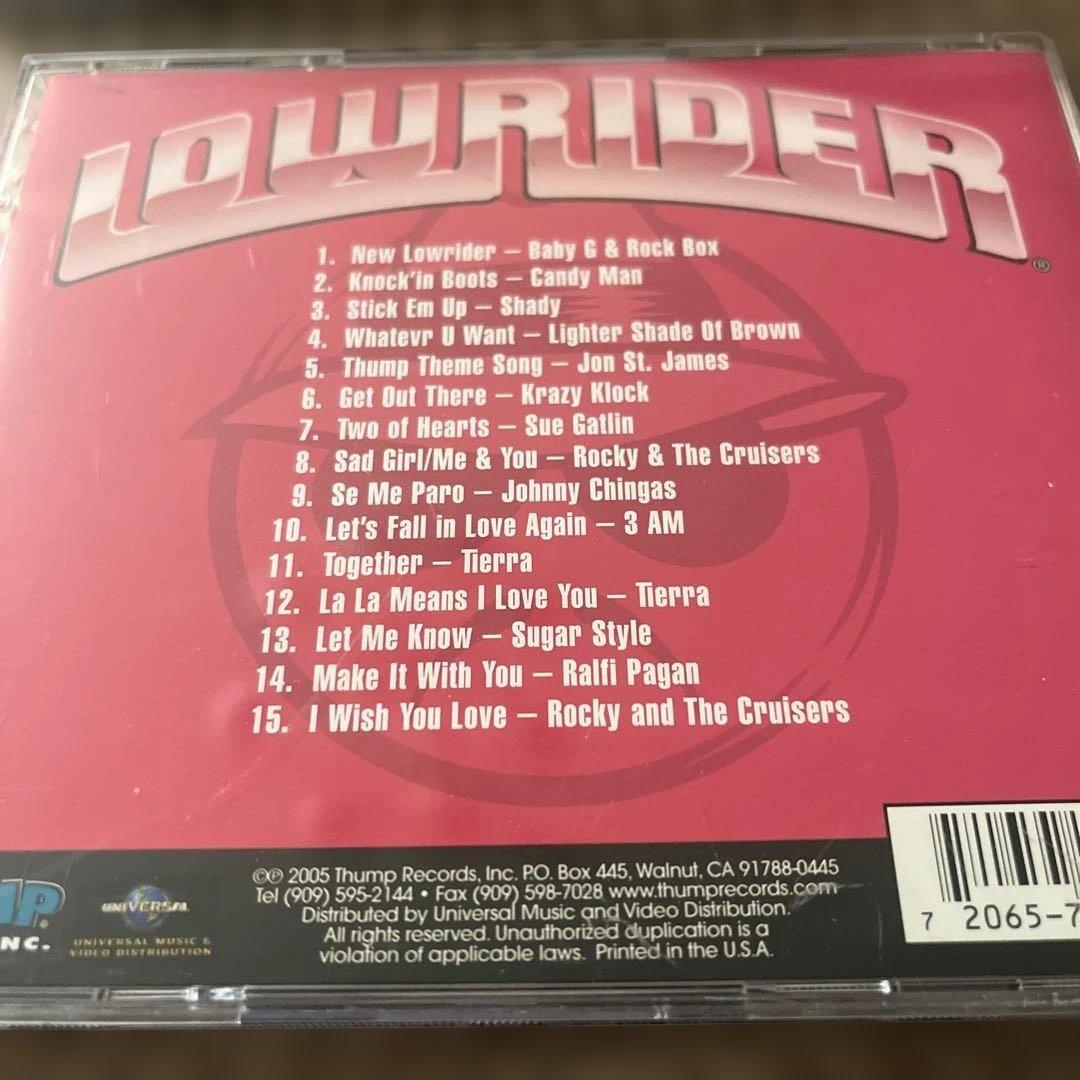 洋楽 Lowrider Soundtrack Volume 1