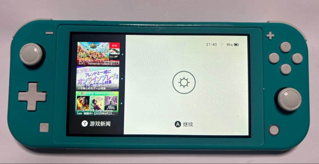 初期化済Nintendo Switch Lite HDH-001本体 ジャンク