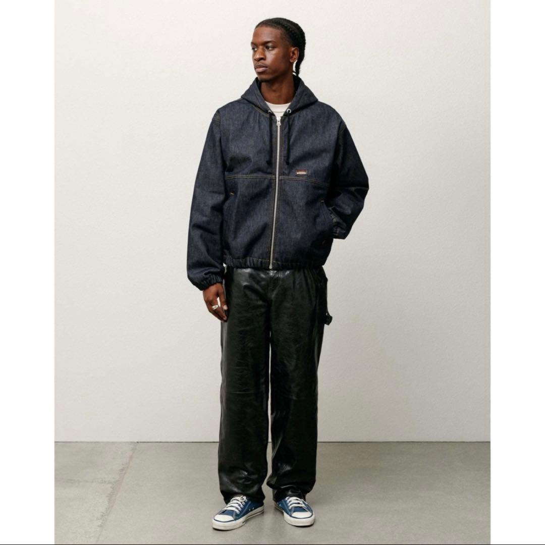 パンツ STUSSY CARPENTER PANT LEATHER