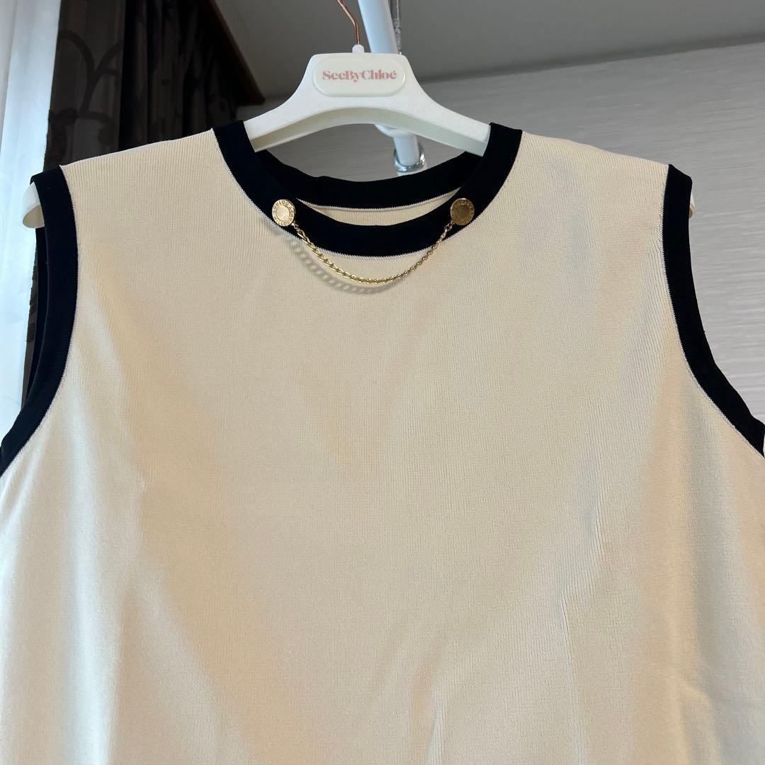 ルルウィルビー　ケープアンサンブルニット