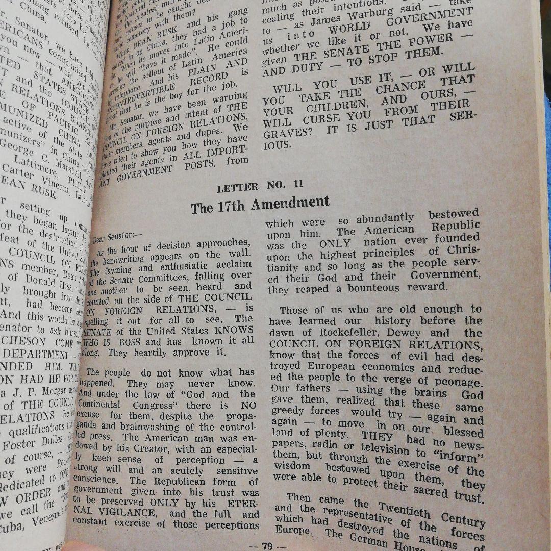 洋書 Secret Government of The United States