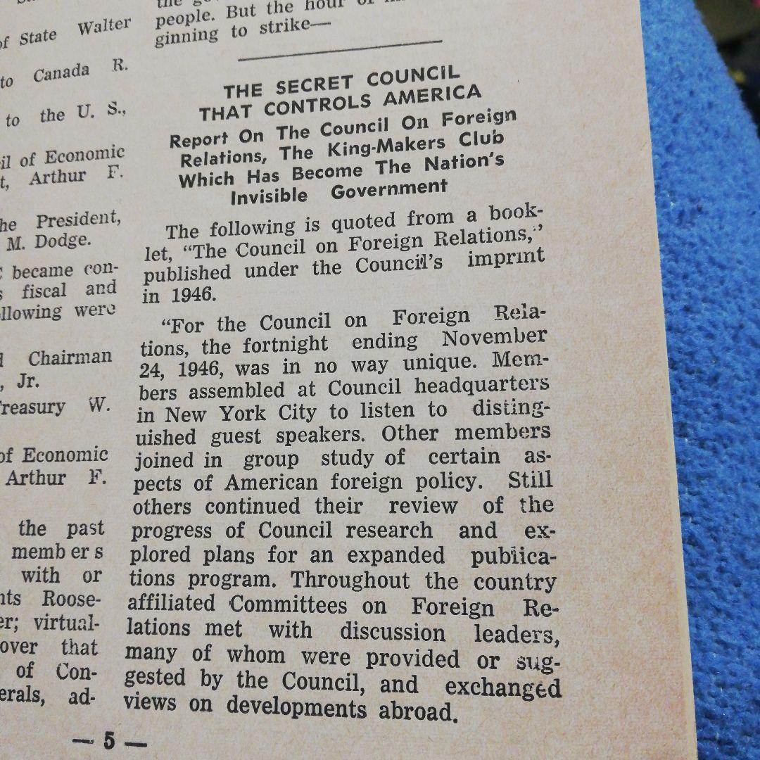 洋書 Secret Government of The United States