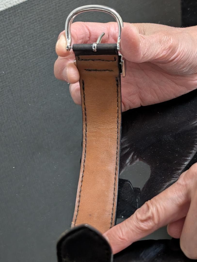 TOKIO KUMAGAI レザー バンド型時計