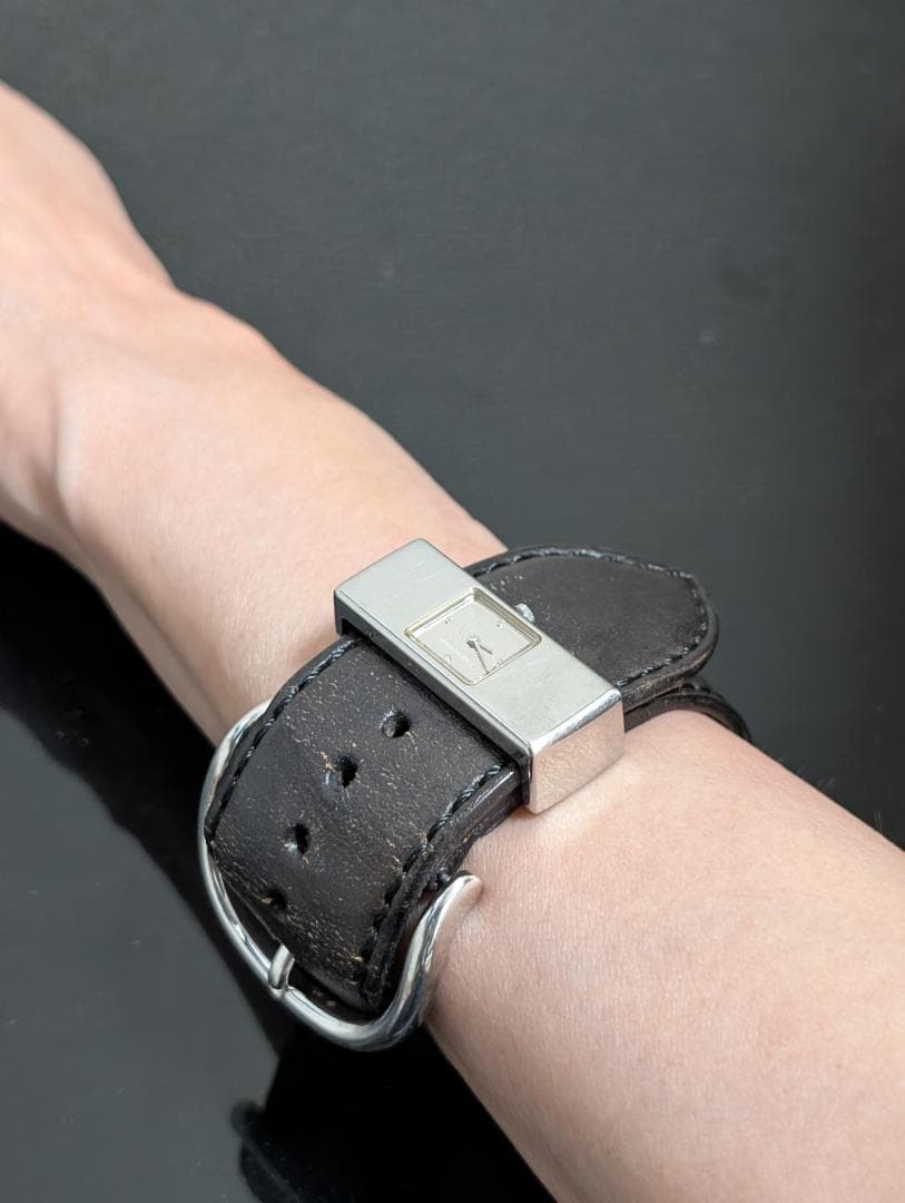 TOKIO KUMAGAI レザー バンド型時計