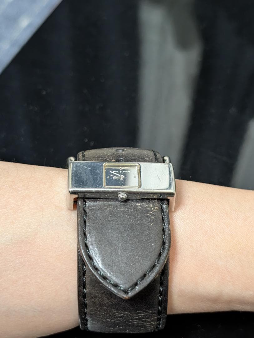 TOKIO KUMAGAI レザー バンド型時計