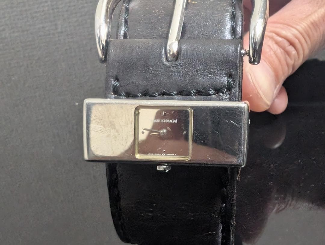 TOKIO KUMAGAI レザー バンド型時計