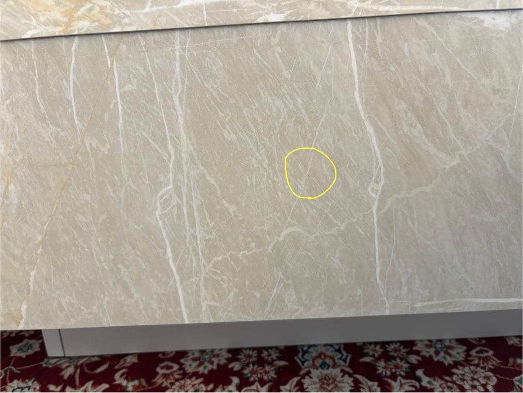 LOWYA 大理石風 センターテーブル 正方形