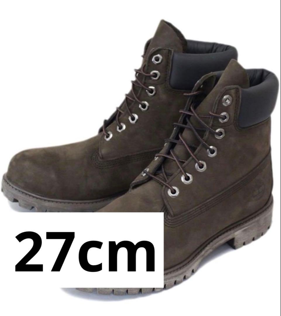 【27.0】Timberland プレミアムブーツ6インチ ブラウン