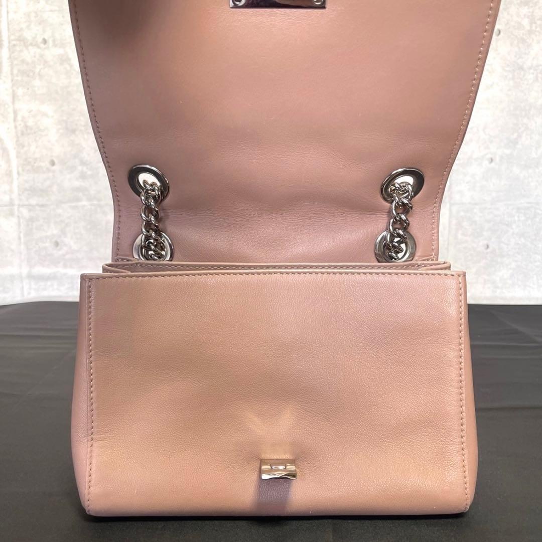 専用品JIMMY CHOO HELIA/S キルティング レザーショルダーバッグ