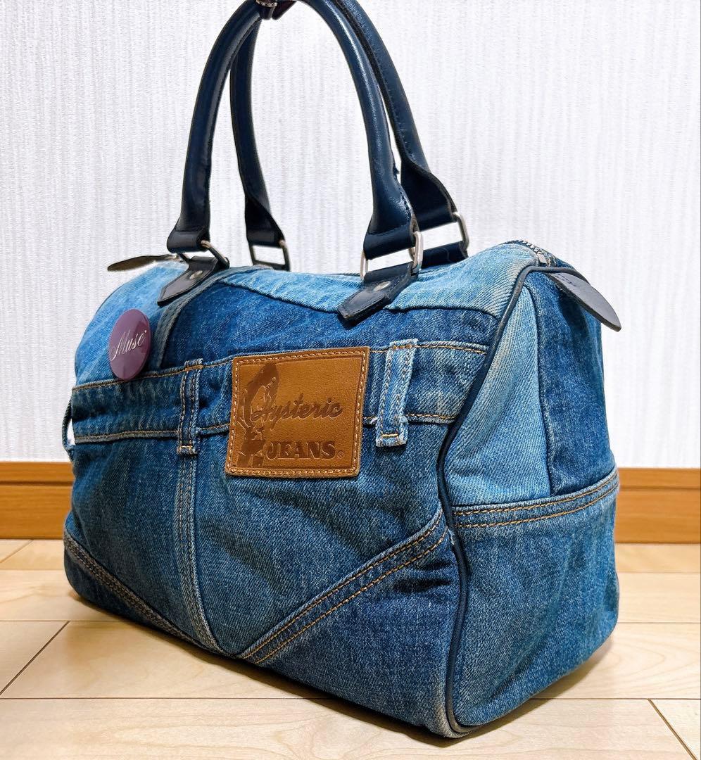 送料込み/匿名配送◎ HYSTERIC GLAMOUR デニム ハンドバッグ