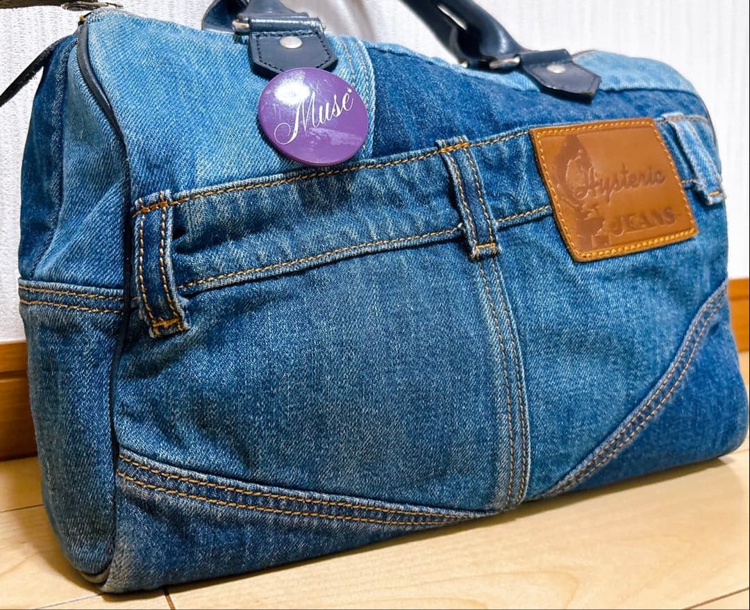送料込み/匿名配送◎ HYSTERIC GLAMOUR デニム ハンドバッグ