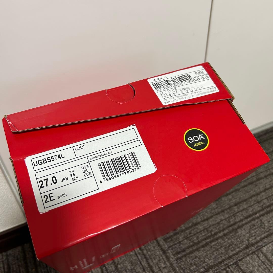 ニューバランス ゴルフシューズ スパイクレス 574 v3 BOA 27.0